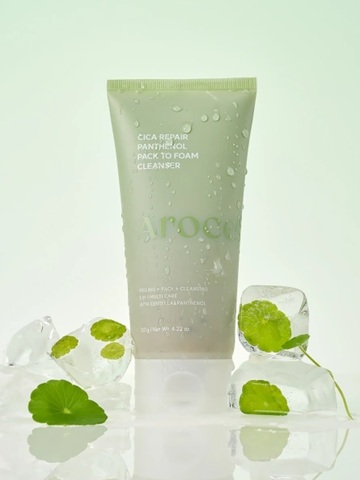 AROCELL CICA REPAIR PANTHENOL PACK TO FOAM CLEANSER Очищающая пенка 120г