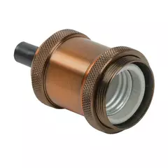 Патрон подвесной E27 со шнуром 1,5м RETRO бронза IEK EPA12-04-02-K29