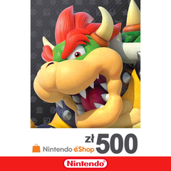 Nintendo eShop Store Poland: Карта оплаты 500zl [Цифровой код доступа]