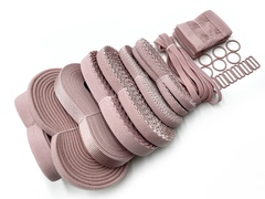Набор фурнитуры PLUS для пошива нижнего белья (пыльно-розовый)