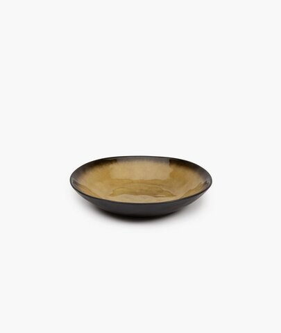 Чаша для салата 23.5см Serax Salad bowl black Pure черная