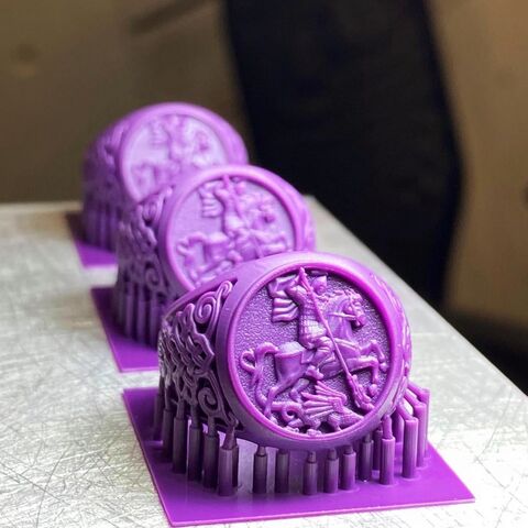 Фотополимер Phrozen Wax-like Castable Violet, фиолетовый (0,5 кг)