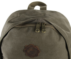 Рюкзак из ткани и кожи River 9004