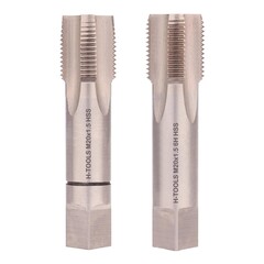 Метчик М20х1,5 (Комплект 2шт) DIN2181 HSS-G 6h 80мм a=12 H-Tools 235200HT