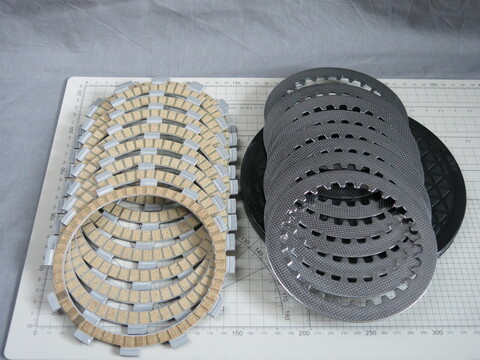 Диски сцепления 8/8+1 Yamaha FZS 1000 FZ1 FAZER 01-15 D112/134 s2.0/3.1 12t