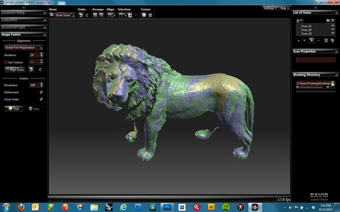 3D-сканер David SLS-3