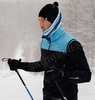 Элитный утеплённый лыжный костюм Nordski Pro Breeze-Black мужской