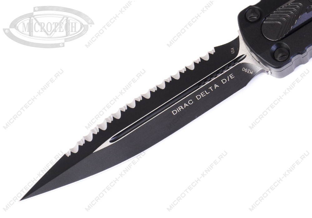 Нож Microtech 227-3T Dirac Delta Full Serrated - фотография 