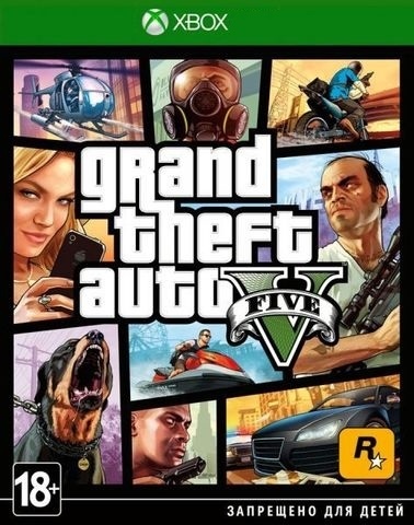 Grand Theft Auto V (GTA 5) (диск для Xbox Series X, интерфейс и субтитры на русском языке)
