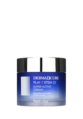 FarmStay DERMA CUBE Plant Stem Cell Super Active Water Cream Суперувлажняющий крем с фитостволовыми клетками морского укропа