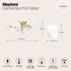 Потолочный светильник Maytoni Dallas MOD545CL-12BS