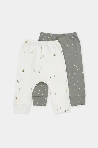 брюки для новорожденных  К 4718-2уп/лыжники,свет звезд