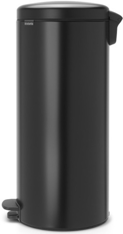 Ведро для мусора Brabantia NewIcon 30л черное матовое