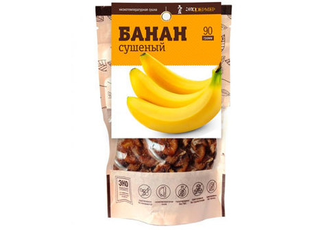 Банан сушеный ЭкоФермер, 90г