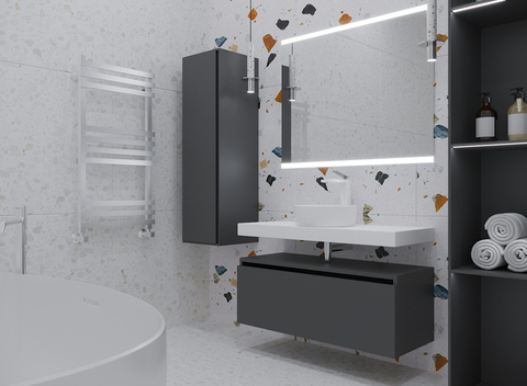 Boheme Flat 869-100 Столешница, цвет: белый