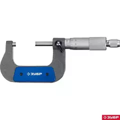 ЗУБР МК 50, 25 - 50 мм, гладкий механический микрометр, Профессионал (34480-50)