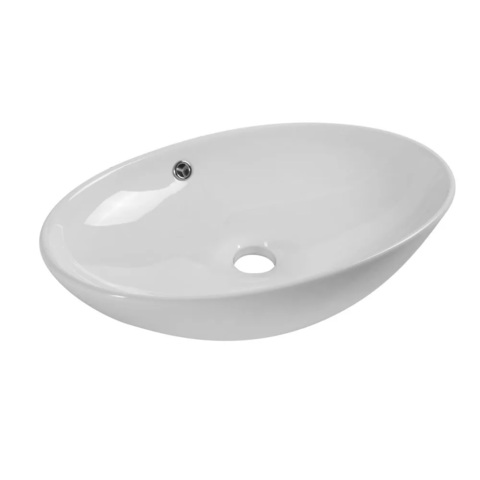 BelBagno BB1104  Раковина керамическая накладная, овальная BB1104 630x410x160