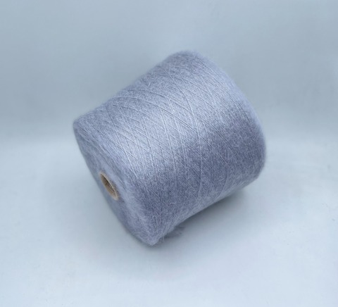 FILCOM (пр.Италия), art.Aurora, 850м/100 гр. 70% Суперкидмохер 30%Шелк , цвет-Голубая сталь арт-31279