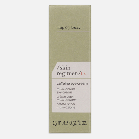 SKIN REGIMEN LX Caffeine eye cream Мультиактивный крем для зоны вокруг глаз с кофеином, 15 мл