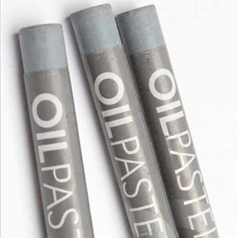Пастель художественная масляная MUNGYO Oil Pastels Серый темный №533 (3шт)