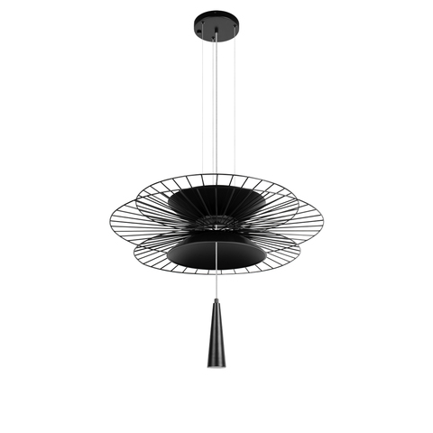 Подвесная люстра Loft It Star 10141B/600 Black