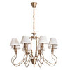Люстра Arte Lamp Agio A6086LM-8PB