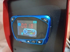 Автономный отопитель 12В 5кВт красный пульт B2