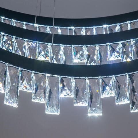 Подвесная светодиодная люстра Citilux Celeste Nero EL320P120.1