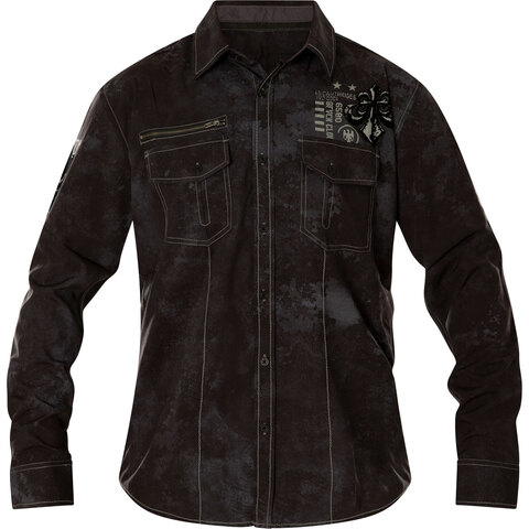 Affliction | Рубашка мужская Auburn 110WV902 перед