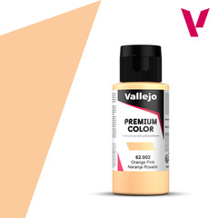 Premium color 60ml - Orange Pink