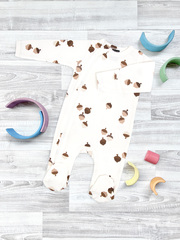Комбинезон Mjölk Sleep and Play Жёлуди, уценка