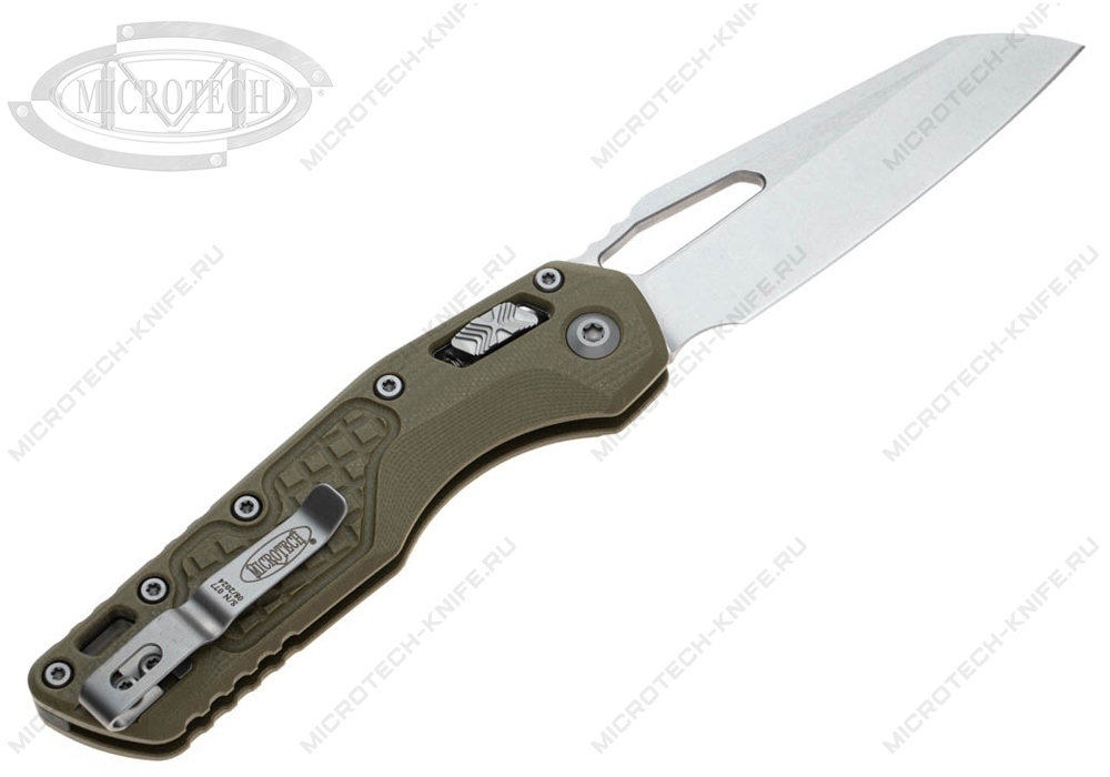 Нож Microtech MSI 210-10FRGTOD Green Frag Stonewash RAM-LOK - фотография 
