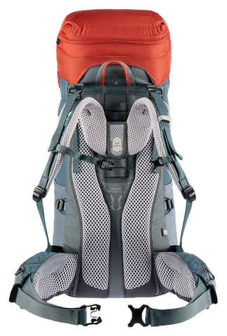 Картинка рюкзак туристический Deuter Aircontact Lite 45+10 SL paprika-teal - 2