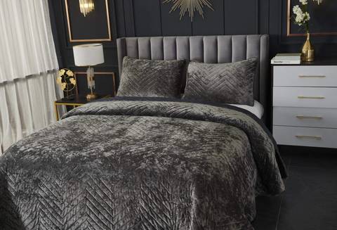 Покрывало 240х260 и 2 наволочки 50х70 Sofi De MarkO Фернанд стоун