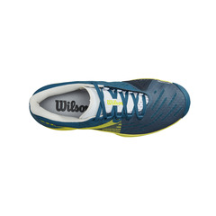 Детские теннисные кроссовки Wilson Kaos 3.0 Jr - blue coral/sulphur spring/white