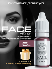 Пигмент FACE для губ Нуар