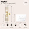 Настенный светильник Maytoni Antic MOD302WL-02CG