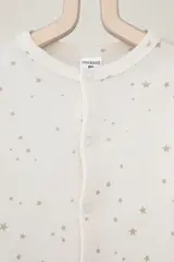 комбинезон для новорожденных  К 6520/свет звезд на сливочном