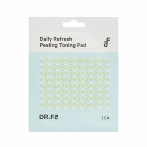 DR.F5 Тонизирующие пэды для глубокого очищения Daily Refresh Peeling Toning Pad 3г
