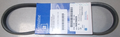 РЕМЕНЬ Г/У GENTRA, COBALT, AVEO, CRUZE ДВИГ D4 GM