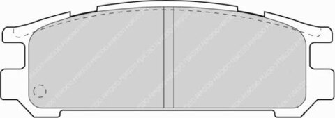 FDS790 Тормозные колодки дисковые DS PERFOMANCE