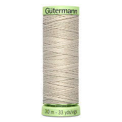 Нить Top Stitch 30/30 м для декоративной отстрочки, Gutermann, 299 св.серо-бежевый