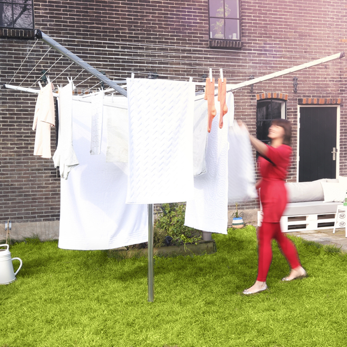 Уличная сушилка Lift-O-Matic (50 м навески), с чехлом, мешком для прищепок, прищепками, арт. 311321 - фото 4