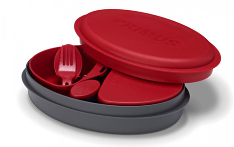 Картинка набор посуды Primus Meal set Red - 1