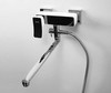 WasserKRAFT Aller 1062LWHITE Смеситель для ванны с длинным изливом