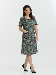 4728 Халат на пуговицах