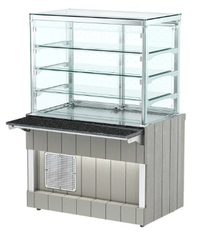 Витрина холодильная REFETTORIO Capital RC22AS, с дверками раздачи