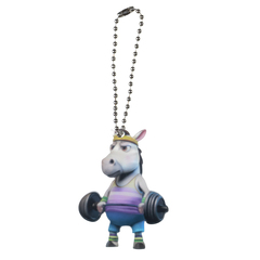 Брелок Лошадка 6 см, акрил