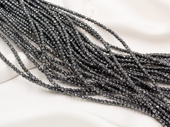 Нить бусин из гематита 5мм, огранка