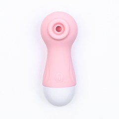 Бесконтактный вакуумно-волновой стимулятор клитора (10 режимов вибрации, USB, силикон, розовый)
